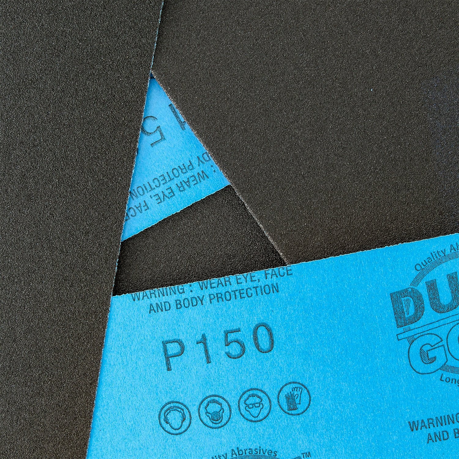 Dura-Gold Premium 150 Grit Wet or Dry Sandpaper Sheets, 5-1/2" x 9", Box of 25 - Coarse-Cut Sanding, Detailing, Polishing Automotive, Woodworking Wood Furniture, Metal Finishing Hand Sand Block Sander