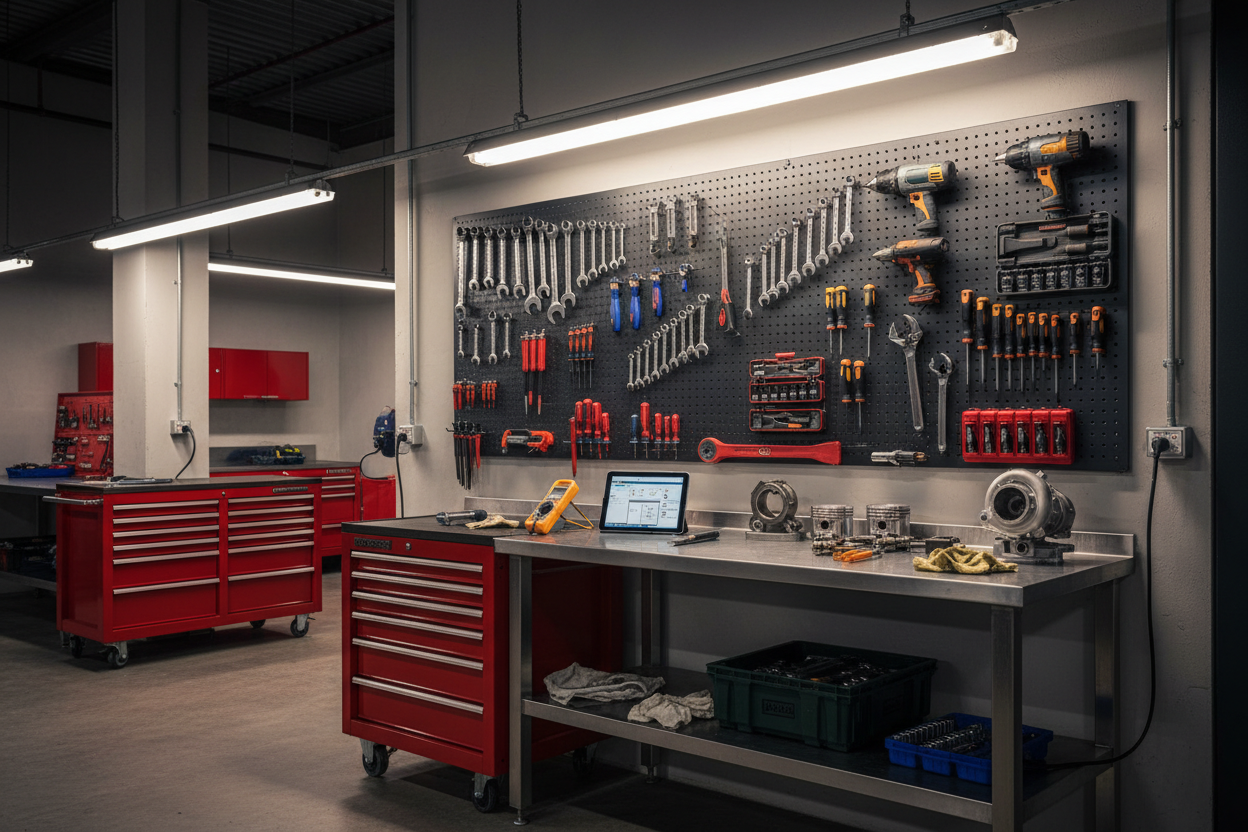 Equip Your Workshop with Essential Tools for Success.