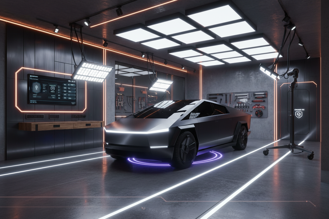 Illuminate your space with the Smart Lighting & Power Collection about car